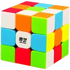 Qytoys Stickerless 3x3 Puzzle Speed ​​Cube Magic Rubik's Cube - Rokomari